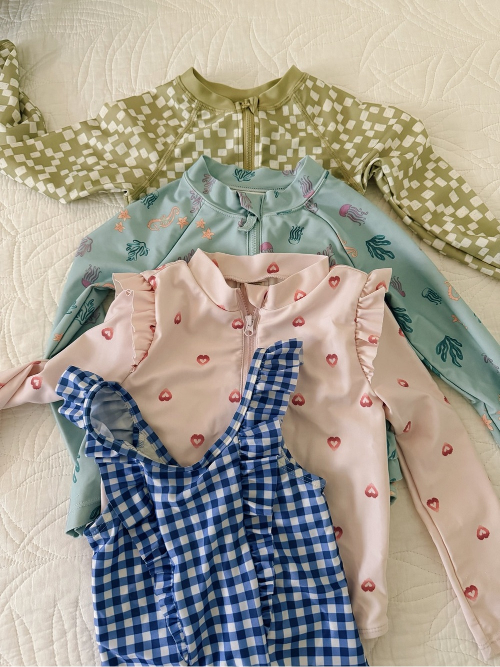 Toddler swimsuits bundle 3T